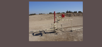 Gas pump and line image